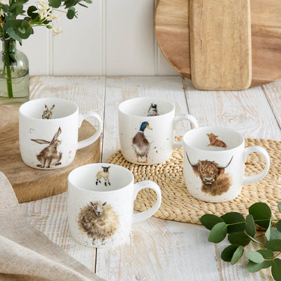 Animal gift  Mugs  - 4 Piece Set