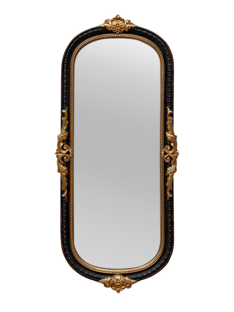 Black and gold mirror Classica