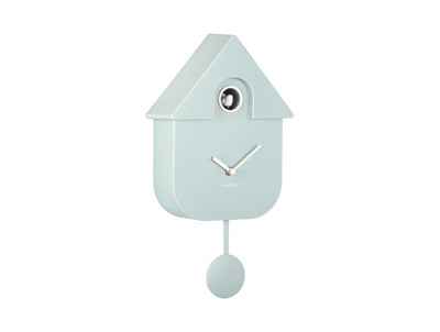 Modern Cuckoo Clock in Soft Blue
