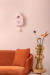 Modern Cuckoo Clock in Soft pink