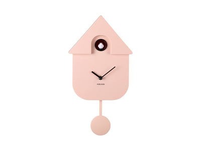 Modern Cuckoo Clock in Soft pink