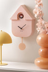 Modern Cuckoo Clock in Soft pink