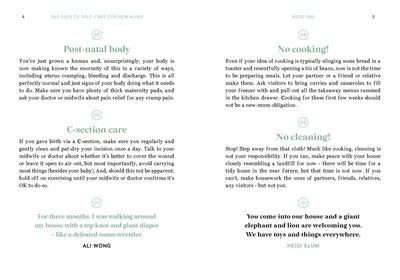 365 DAYS OF SELF CARE FOR NEW MUMS