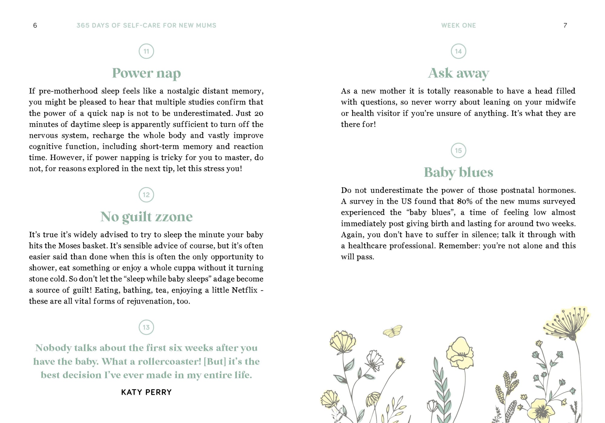 365 DAYS OF SELF CARE FOR NEW MUMS