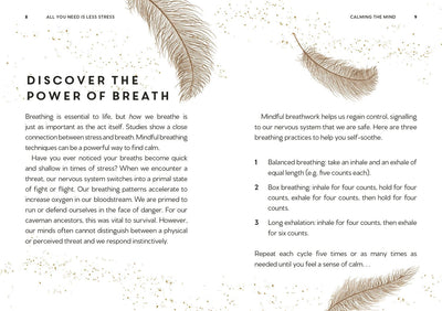 ALL YOU NEED IS LESS STRESS (HB)