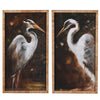 Storks Framed Prints Set of 2