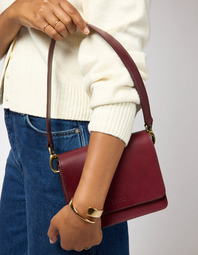 Audrey Mini Dark Cherry
