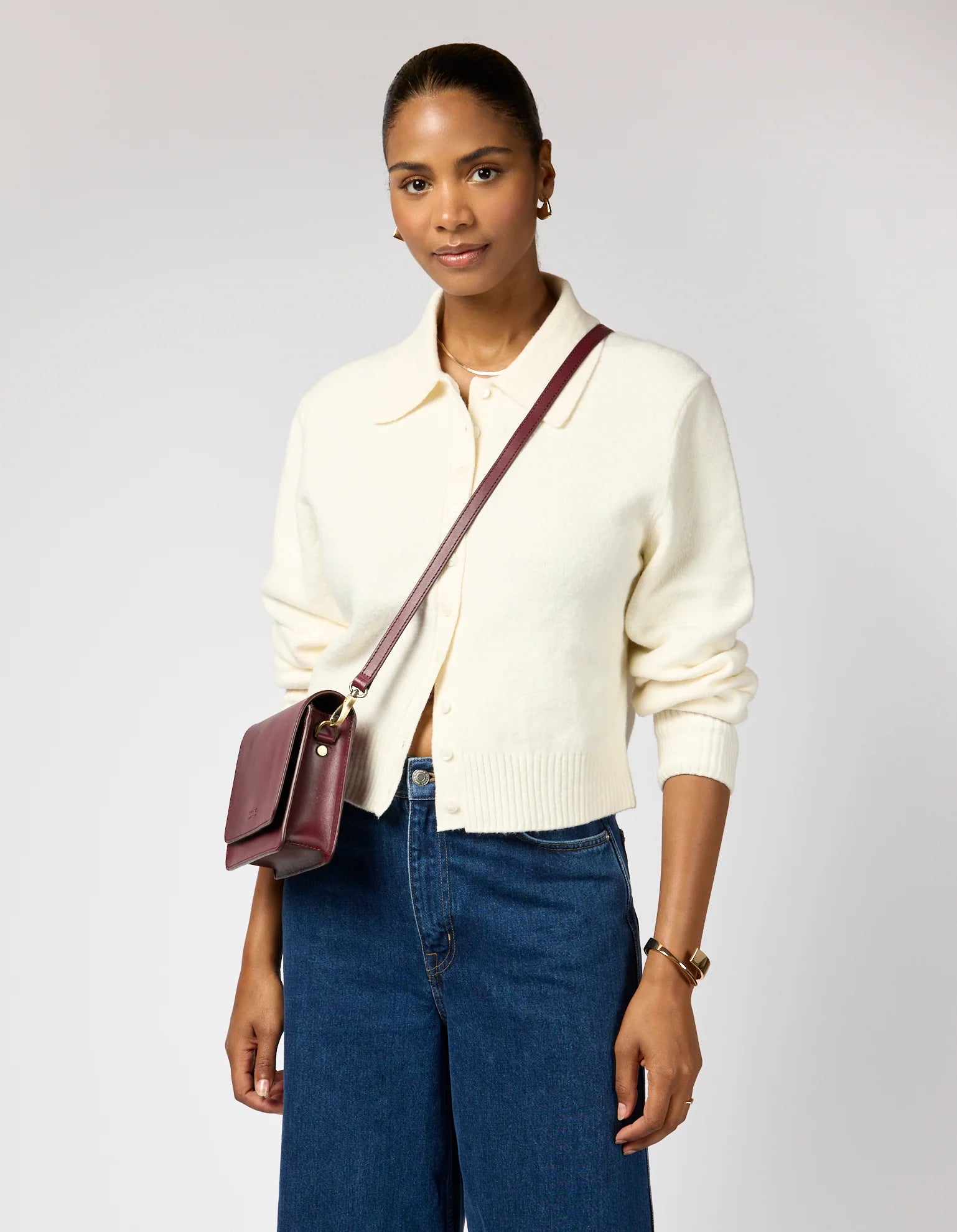 Audrey Mini Dark Cherry