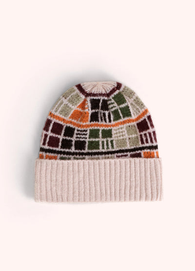 Dani Beanie Hat, Damson Mix