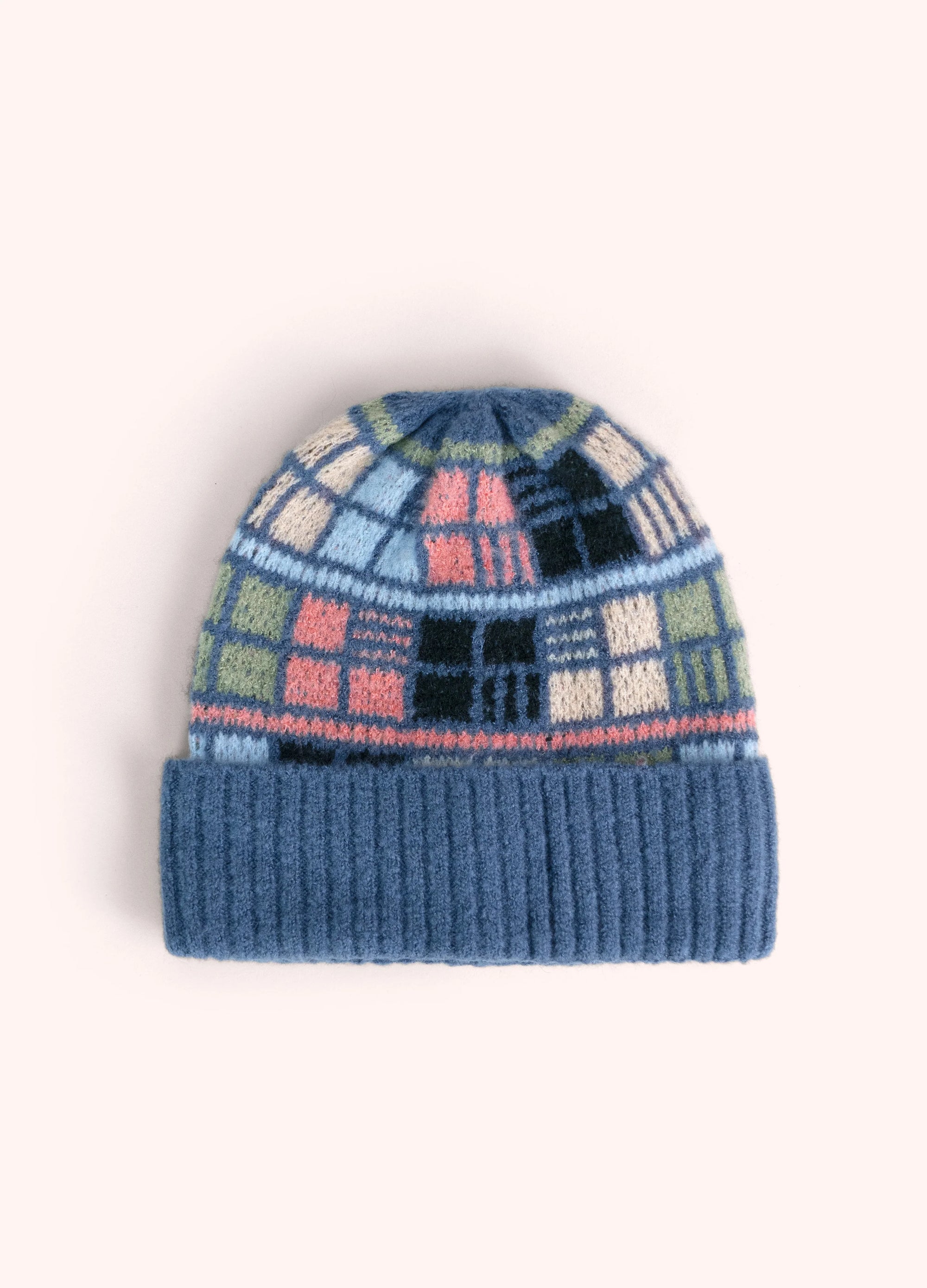 Dani Beanie Hat, Denim Mix