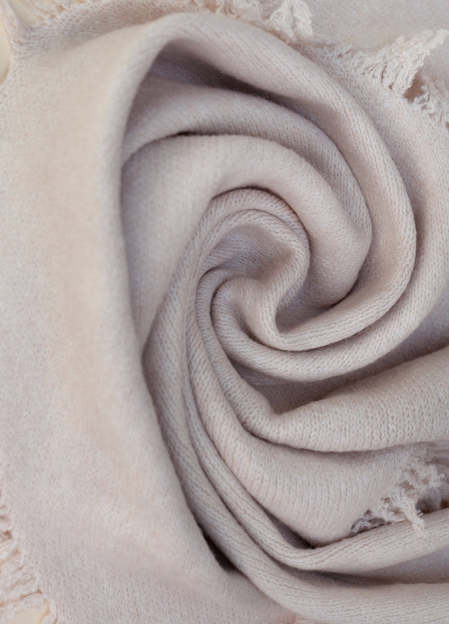 Emily Scarf, Cream