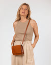Audrey Mini Cognac