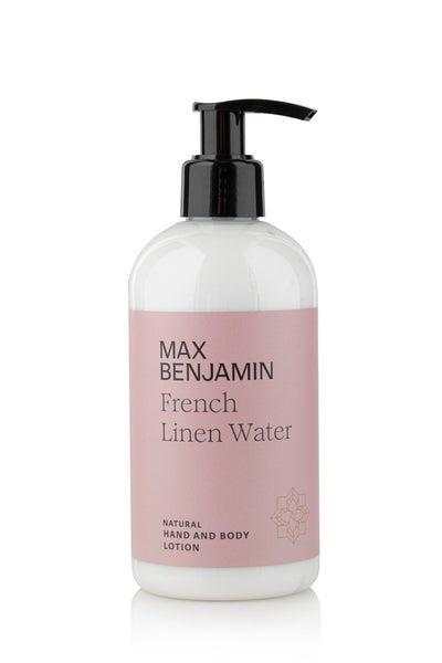 Max Benjamin French Linen Water Hand & Body wash & lotion gift set