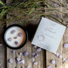 EAU SO RELAXED CANDLE (WITH AMETHYST GEMSTONE).