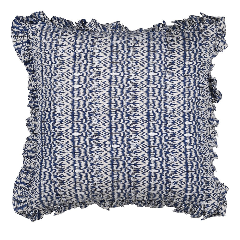Kantha Frill Cotton Cushion