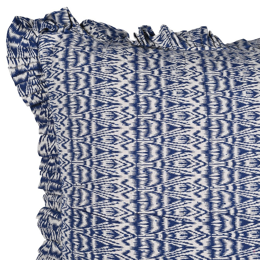Kantha Frill Cotton Cushion