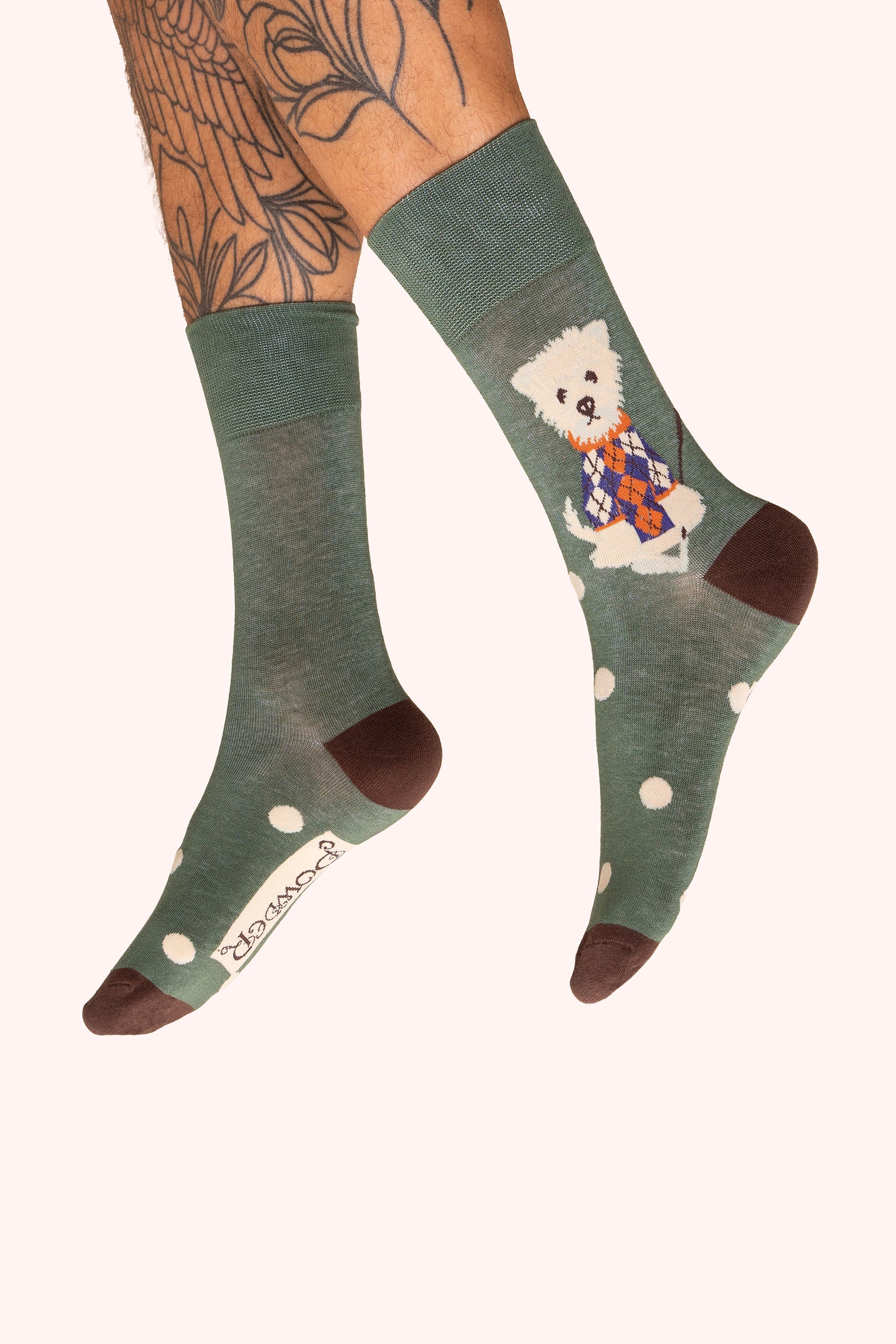 Men's Golfing Westie Socks