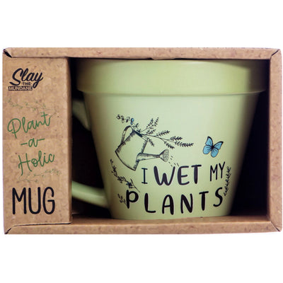 Plant-a-holic Mugs - Wet my Plants