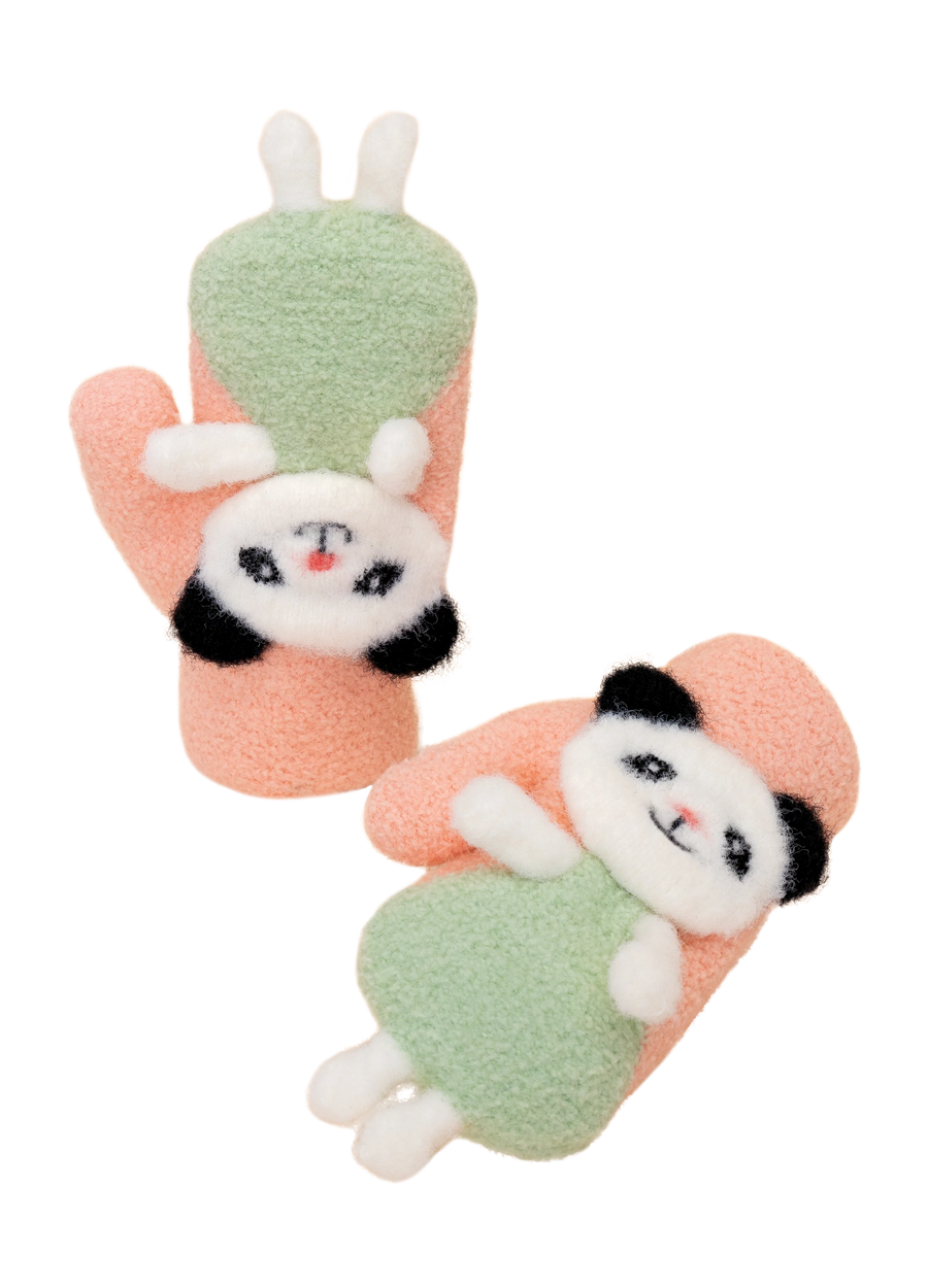 Powder Pals Dancing Panda Mittens