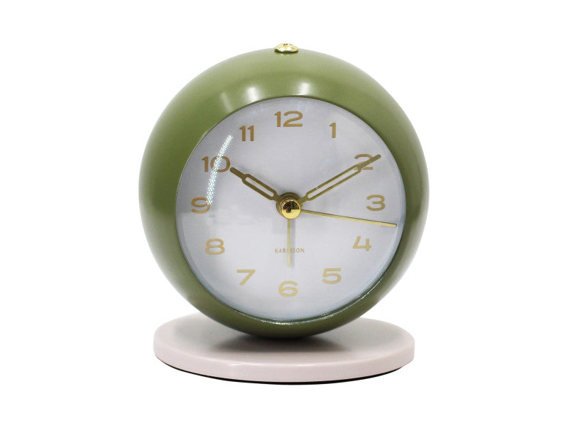 Reina Alarm Clock – Luxury Green