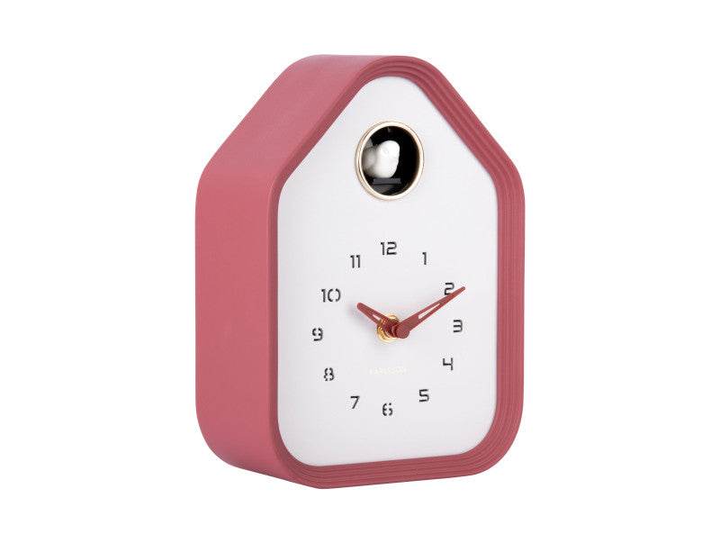Reina Cuckoo Wall/Table Clock – Burgundy Red