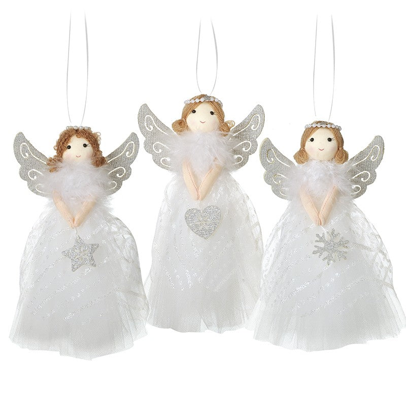 Hanging Angels In Dresses Mix