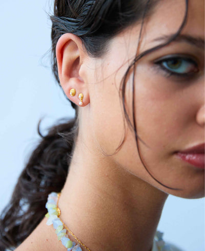 Shelly earrings by  Hultquist Copenhagen