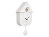 Modern Cuckoo Clock in White