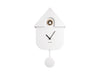 Modern Cuckoo Clock in White