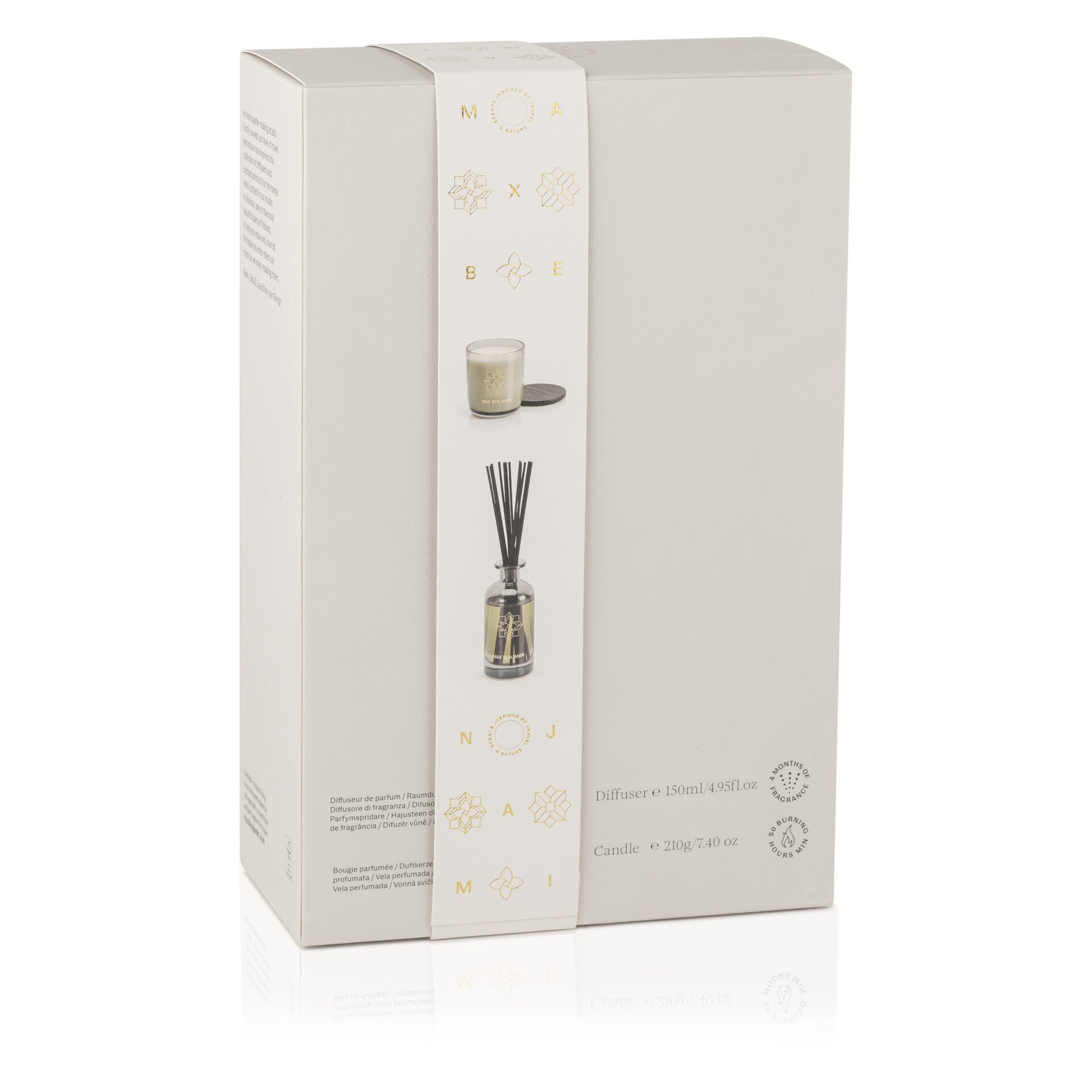 White Pomegranate Candle & Diffuser Gift Set