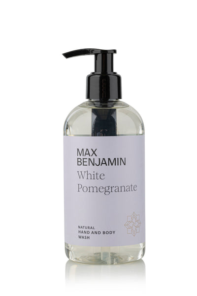 Max Benjamin White Pomegranate Hand & Body wash & lotion gift set