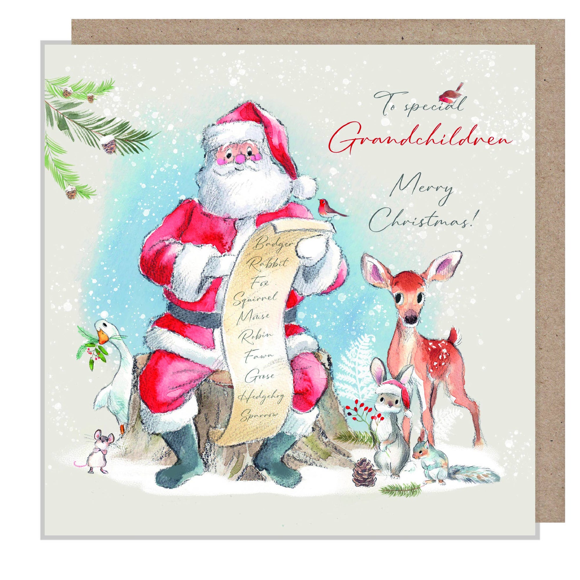 Christmas Card - To the Grandchildren - WT010