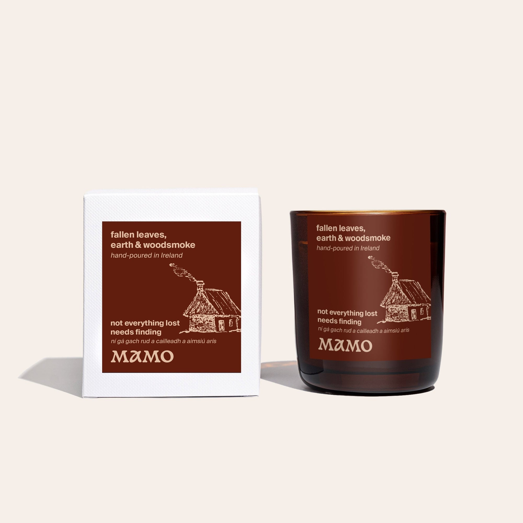 Fallen Leaves, Earth & Woodsmoke Soy Candle