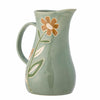 Tangier Jug, Green, Stoneware