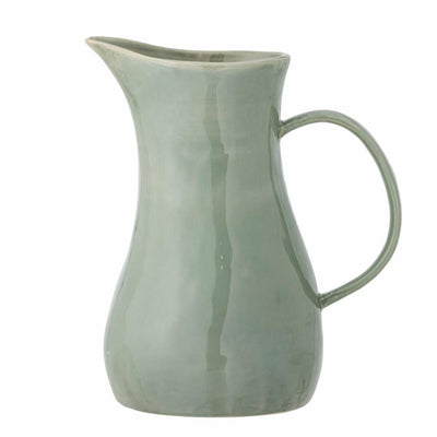 Tangier Jug, Green, Stoneware