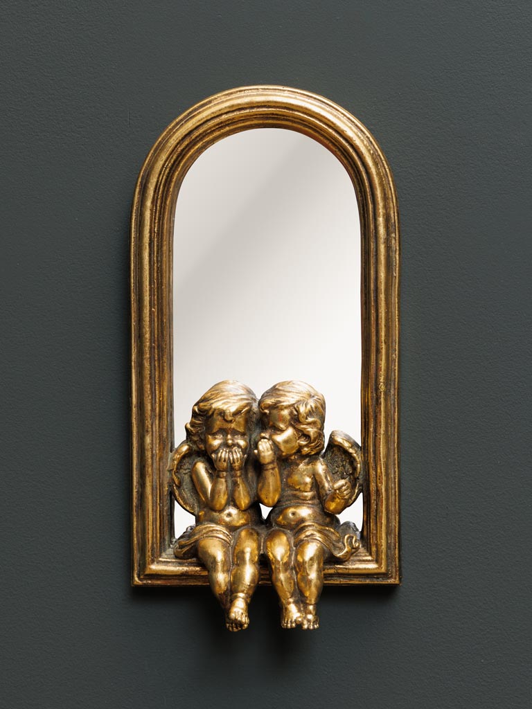 Laughing angels mirror