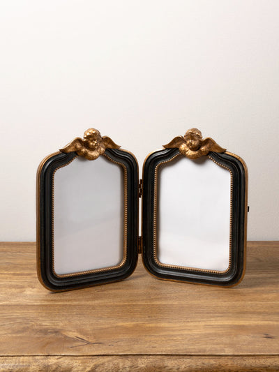 Double black and gold photo holder Classica (10x15)