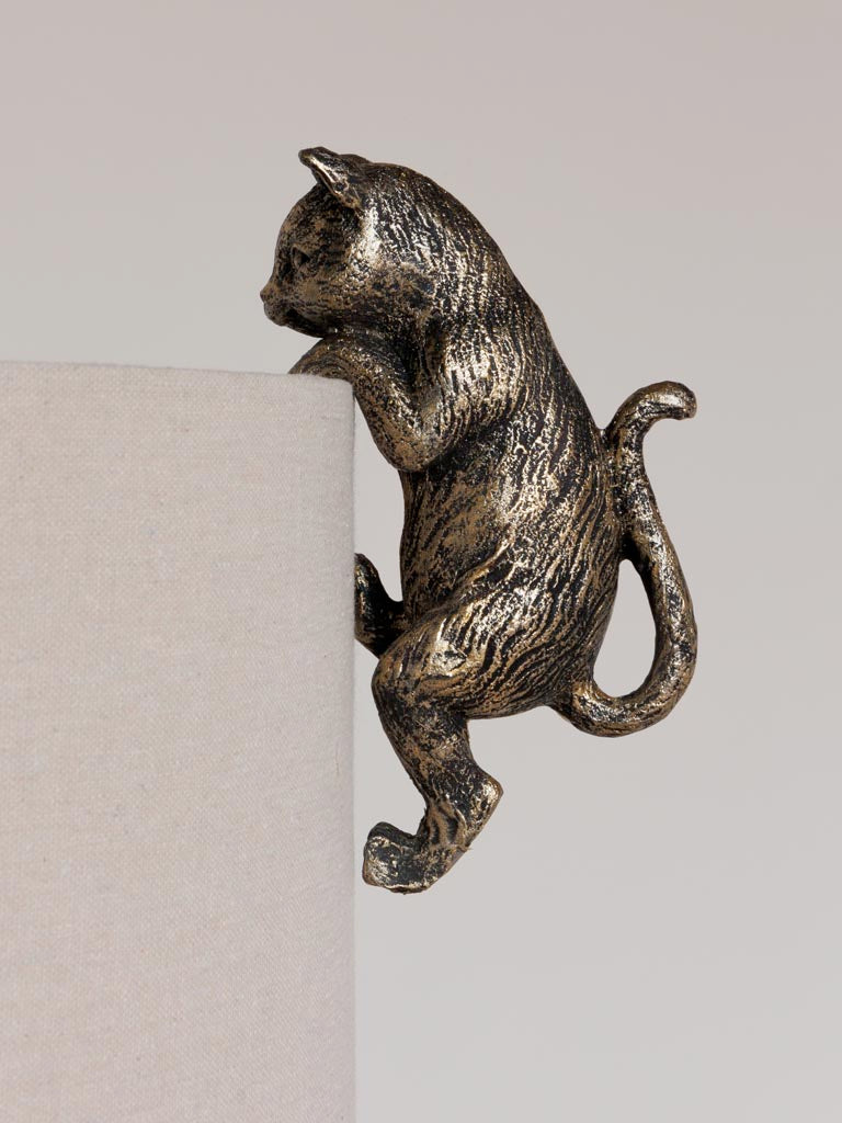 S/2 large hanging cat deco