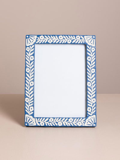 Photo frame blue Woven (13x18)