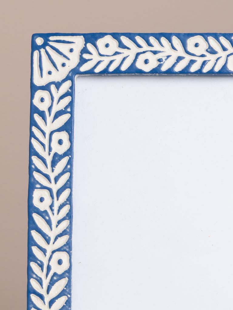 Photo frame blue Woven (13x18)