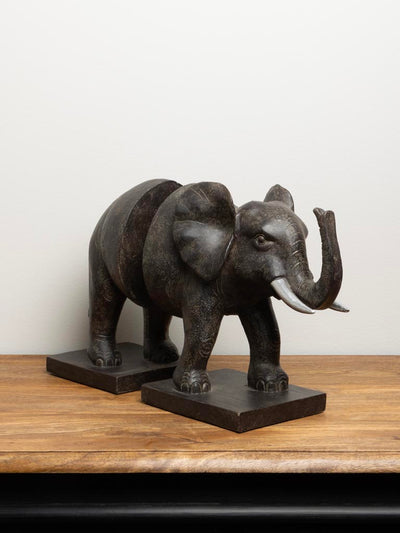 Bookends elephant