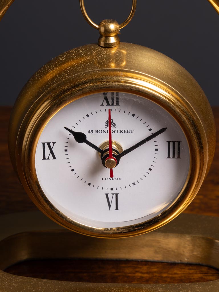 Table clock Stirrup