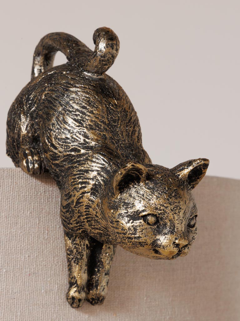 S/2 large hanging cat deco