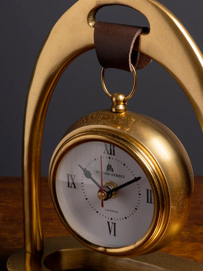 Table clock Stirrup