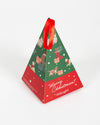 Christmas Kitty Bamboo Gift Sock Box