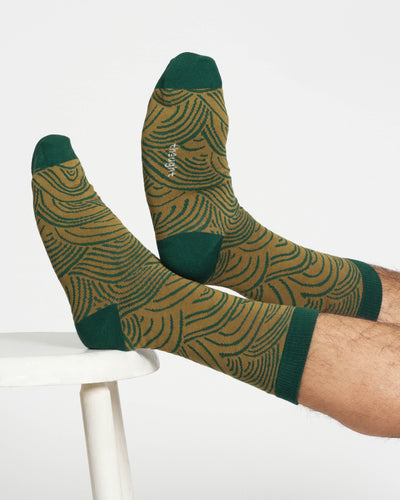 Mountain Range Bamboo Gift Box of 4 Socks