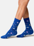 Womens Autumn Havest Organic Cotton Box of 4 Socks