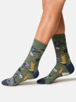 Womens Autumn Havest Organic Cotton Box of 4 Socks