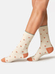 Womens Wild Animals Gathering Bamboo Box of 3 Socks