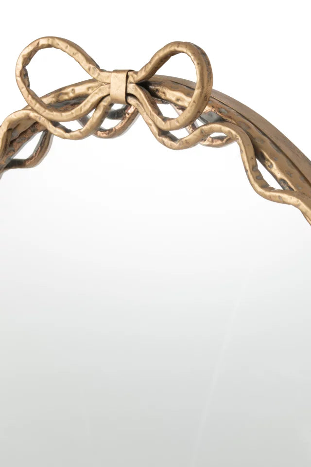 Wall Mirror Knot Iron Gold